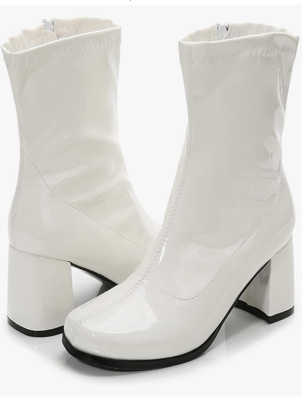 Women’s Go Go Boots - White Size 10